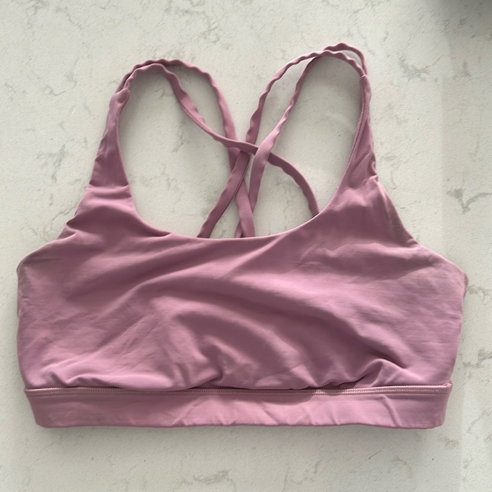 Lululemon Energy Bra Purple size 8